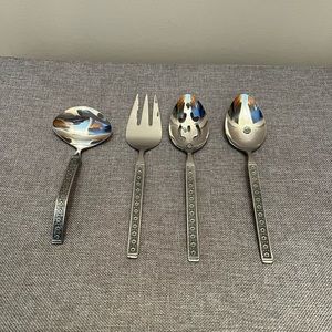 Vintage Stanley Roberts company 4 piece hostess set